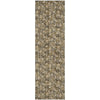 Piper Looms Mayfield Floral AMF692 Brown Machine Washable Area Rug Runner Main Image