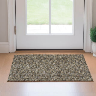 Piper Looms Mayfield Floral AMF692 Brown Machine Washable Area Rug Scatter Lifestyle Image Feature