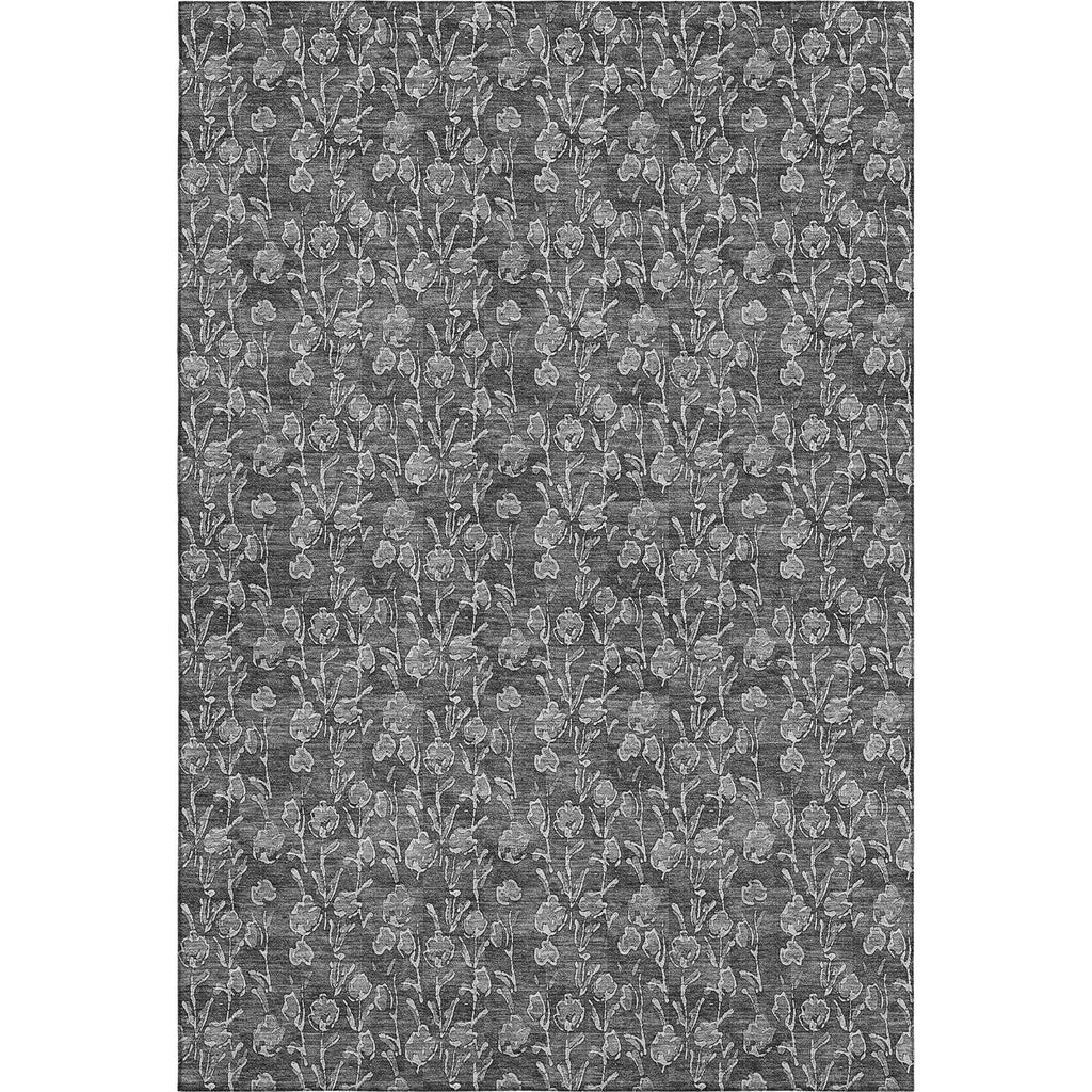 Piper Looms Mayfield Floral AMF692 Gray Machine Washable Area Rug main image