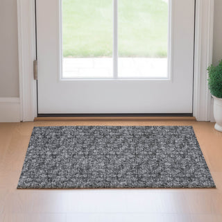Piper Looms Mayfield Floral AMF692 Gray Machine Washable Area Rug Scatter Lifestyle Image Feature