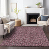 Piper Looms Mayfield Floral AMF692 Merlot Machine Washable Area Rug Lifestyle Image Feature