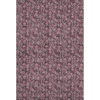 Piper Looms Mayfield Floral AMF692 Merlot Machine Washable Area Rug main image