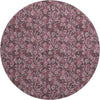 Piper Looms Mayfield Floral AMF692 Merlot Machine Washable Area Rug Round Main Image