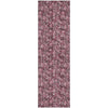 Piper Looms Mayfield Floral AMF692 Merlot Machine Washable Area Rug Runner Main Image