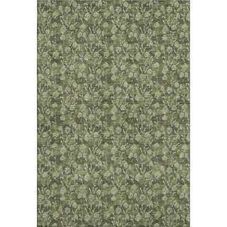 Piper Looms Mayfield Floral AMF692 Olive Machine Washable Area Rug main image