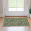 Piper Looms Mayfield Floral AMF692 Olive Machine Washable Area Rug Scatter Lifestyle Image Feature