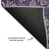 Piper Looms Mayfield Floral AMF692 Purple Machine Washable Area Rug Backing Image
