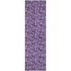 Piper Looms Mayfield Floral AMF692 Purple Machine Washable Area Rug Runner Main Image