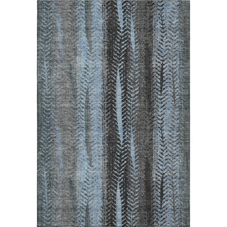 Piper Looms Mayfield Stripes AMF693 Blue Machine Washable Area Rug main image