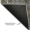 Piper Looms Mayfield Stripes AMF693 Brown Machine Washable Area Rug Backing Image