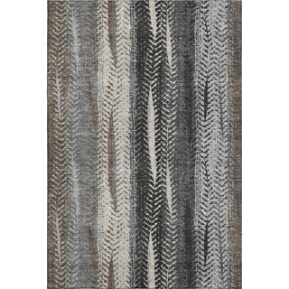 Piper Looms Mayfield Stripes AMF693 Brown Machine Washable Area Rug main image