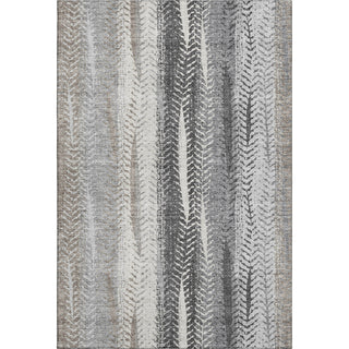 Piper Looms Mayfield Stripes AMF693 Khaki Machine Washable Area Rug main image