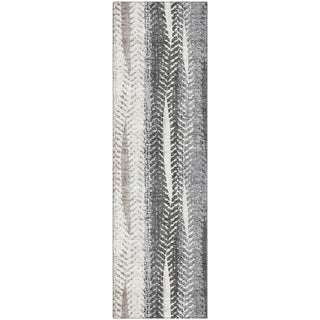 Piper Looms Mayfield Stripes AMF693 Khaki Machine Washable Area Rug Runner Main Image