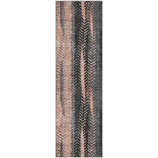 Piper Looms Mayfield Stripes AMF693 Terracotta Machine Washable Area Rug Runner Main Image