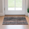 Piper Looms Mayfield Stripes AMF693 Terracotta Machine Washable Area Rug Scatter Lifestyle Image Feature