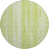 Piper Looms Mayfield Stripes AMF694 Aloe Machine Washable Area Rug Round Main Image