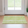 Piper Looms Mayfield Stripes AMF694 Aloe Machine Washable Area Rug Scatter Lifestyle Image Feature