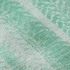 Piper Looms Mayfield Stripes AMF694 Aqua Machine Washable Area Rug Swatch Image