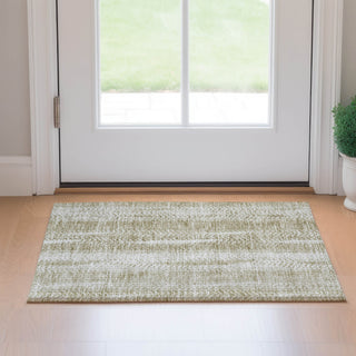 Piper Looms Mayfield Stripes AMF694 Beige Machine Washable Area Rug Scatter Lifestyle Image Feature