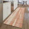 Piper Looms Mayfield Stripes AMF694 Coral Machine Washable Area Rug Runner Lifestyle Image Feature