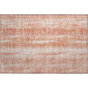 Piper Looms Mayfield Stripes AMF694 Coral Machine Washable Area Rug Scatter Main Image