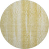 Piper Looms Mayfield Stripes AMF694 Gold Machine Washable Area Rug Round Main Image
