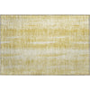 Piper Looms Mayfield Stripes AMF694 Gold Machine Washable Area Rug Scatter Main Image