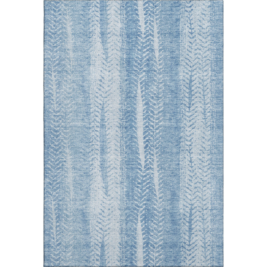 Piper Looms Mayfield Stripes AMF694 Sky Machine Washable Area Rug main image