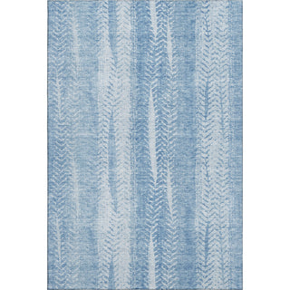 Piper Looms Mayfield Stripes AMF694 Sky Machine Washable Area Rug main image