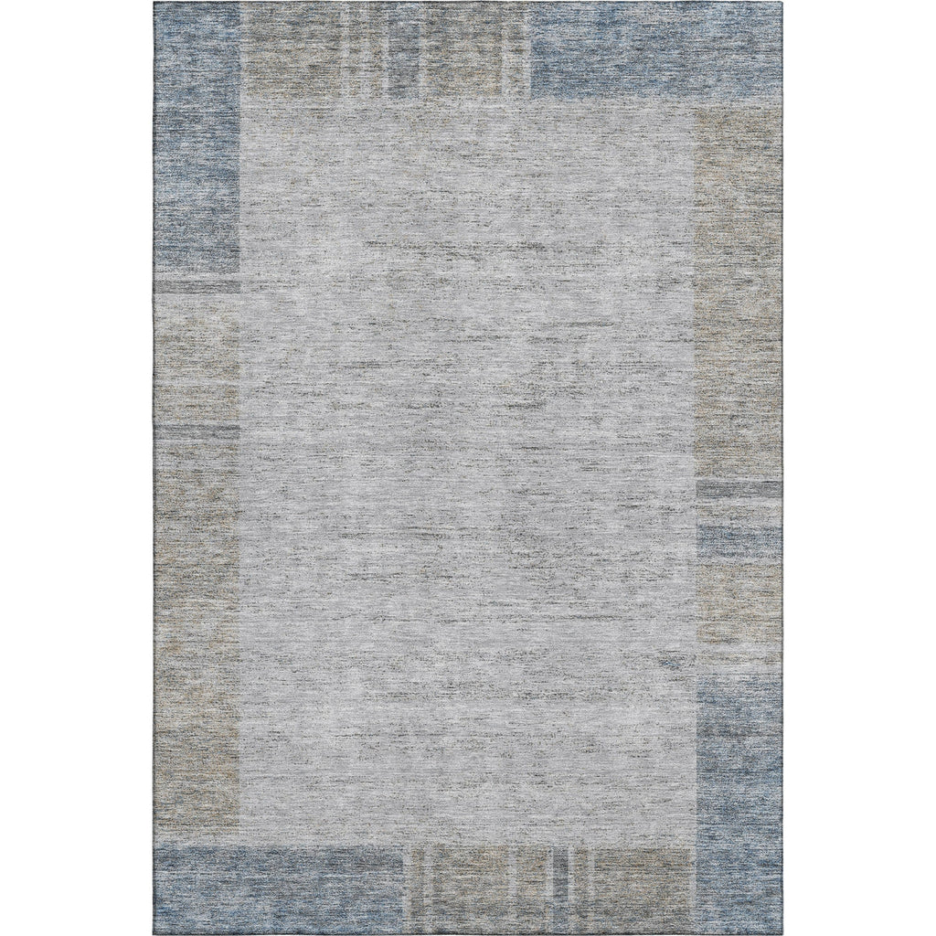 Piper Looms Mayfield Border AMF695 Taupe Machine Washable Area Rug main image