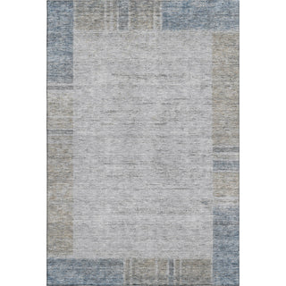 Piper Looms Mayfield Border AMF695 Taupe Machine Washable Area Rug main image