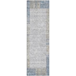 Piper Looms Mayfield Border AMF695 Taupe Machine Washable Area Rug Runner Main Image