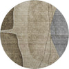 Piper Looms Mayfield Modern AMF696 Brown Machine Washable Area Rug Round Main Image
