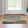 Piper Looms Mayfield Modern AMF696 Brown Machine Washable Area Rug Scatter Lifestyle Image Feature