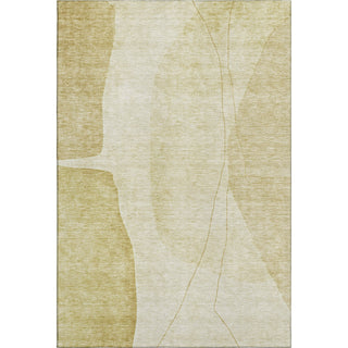 Piper Looms Mayfield Modern AMF696 Gold Machine Washable Area Rug main image