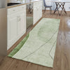 Piper Looms Mayfield Modern AMF696 Green Machine Washable Area Rug Runner Lifestyle Image Feature