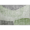 Piper Looms Mayfield Modern AMF696 Green Machine Washable Area Rug Scatter Main Image