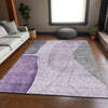 Piper Looms Mayfield Modern AMF696 Purple Machine Washable Area Rug Lifestyle Image Feature
