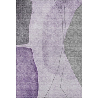 Piper Looms Mayfield Modern AMF696 Purple Machine Washable Area Rug main image