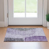 Piper Looms Mayfield Modern AMF696 Purple Machine Washable Area Rug Scatter Lifestyle Image Feature