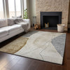 Piper Looms Mayfield Modern AMF696 Taupe Machine Washable Area Rug Lifestyle Image Feature