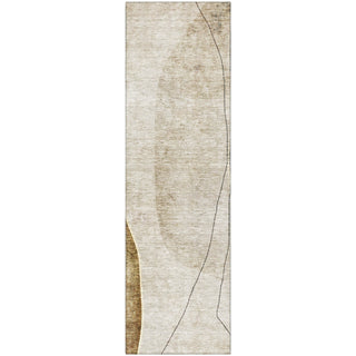 Piper Looms Mayfield Modern AMF696 Taupe Machine Washable Area Rug Runner Main Image