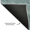 Piper Looms Mayfield Modern AMF696 Teal Machine Washable Area Rug Backing Image