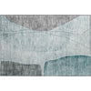 Piper Looms Mayfield Modern AMF696 Teal Machine Washable Area Rug Scatter Main Image