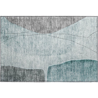 Piper Looms Mayfield Modern AMF696 Teal Machine Washable Area Rug Scatter Main Image