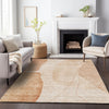 Piper Looms Mayfield Modern AMF696 Terracotta Machine Washable Area Rug Lifestyle Image Feature