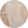Piper Looms Mayfield Modern AMF696 Terracotta Machine Washable Area Rug Round Main Image