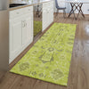 Piper Looms Mayfield Oriental AMF697 Aloe Machine Washable Area Rug Runner Lifestyle Image Feature