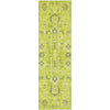 Piper Looms Mayfield Oriental AMF697 Aloe Machine Washable Area Rug Runner Main Image