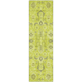 Piper Looms Mayfield Oriental AMF697 Aloe Machine Washable Area Rug Runner Main Image